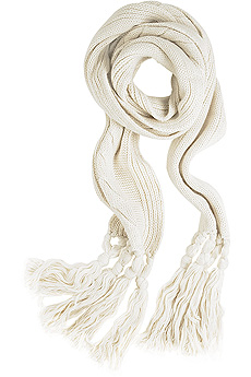 Mulberry Cable knit scarf