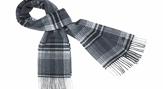 Mulberry Check Merino Cashmere Scarf