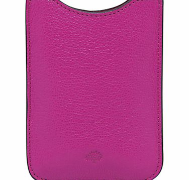 Mulberry Leather Cover for iPhone 4S, Pink