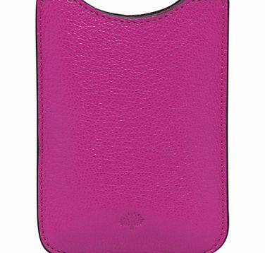 Mulberry Leather Cover for iPhone 4S, Pink