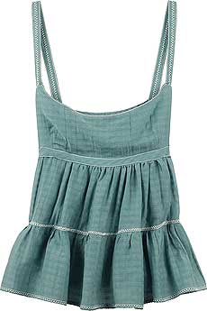 Mulberry Tonal Striped Camisole Top