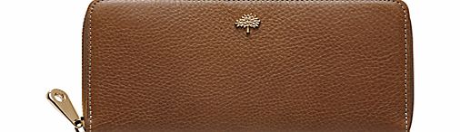 Mulberry Tree Leather Zip Around Wallet