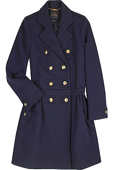 Mulberry Wool military coat