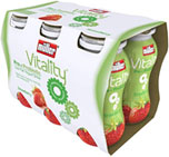 Muller Vitality Strawberry Probiotic Yogurt