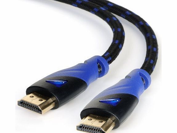 Multi Cable MultiCable-High Speed ``HDMI`` Cable with Ethernet (3 M) 1.4a- Supports 3D amp; Audio Return Channel - Full HD [Latest HDMI Version Available]-3 meter