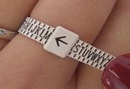 MultiSizers UK Ring Sizer / Measure For Women Sizes A-Z
