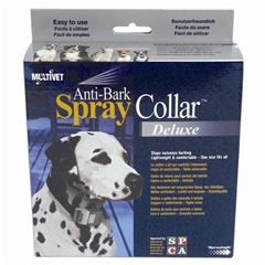 Multivet Deluxe Anti Bark Spray Collar for Dogs by MultiVet