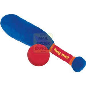 Huggy Sport Cricket Bat and Ball Set
