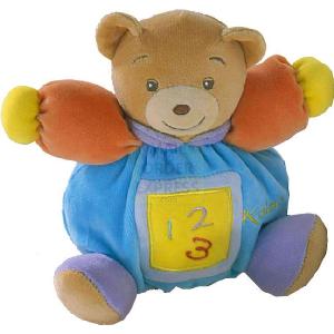 Mumbo Jumbo Toys Kaloo 1 2 3 Small Chubby Turquoise Bear