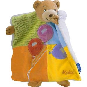 Mumbo Jumbo Toys Kaloo 1 2 3 Square Doudou Bear Balloons