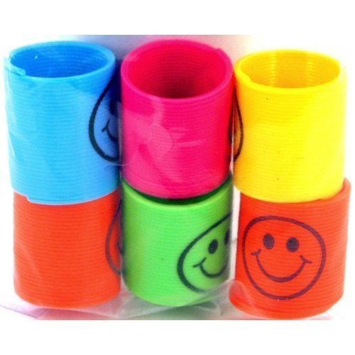 MunchieMoosKids 12 x Mini Smiley Springs - Party Bag Fillers