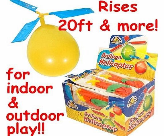 Balloon Helicopter Novelty Toy