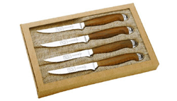 Mundial Olivier Anquier 4inch 4pc Steak Knife Set