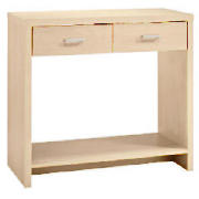 2 drawer Console, Maple effect