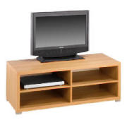 Munich 4 shelf TV unit, Oak Effect