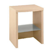 Munich Side Table, Maple effect