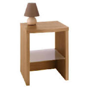Munich Side Table, Oak effect