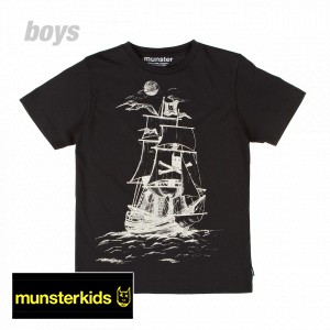 Munster T-Shirts - Munster Black Mikey T-Shirt -