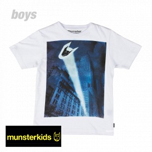 Munster T-Shirts - Munster Signal T-Shirt - White
