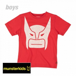 T-Shirts - Munster Wolverine T-Shirt - Red