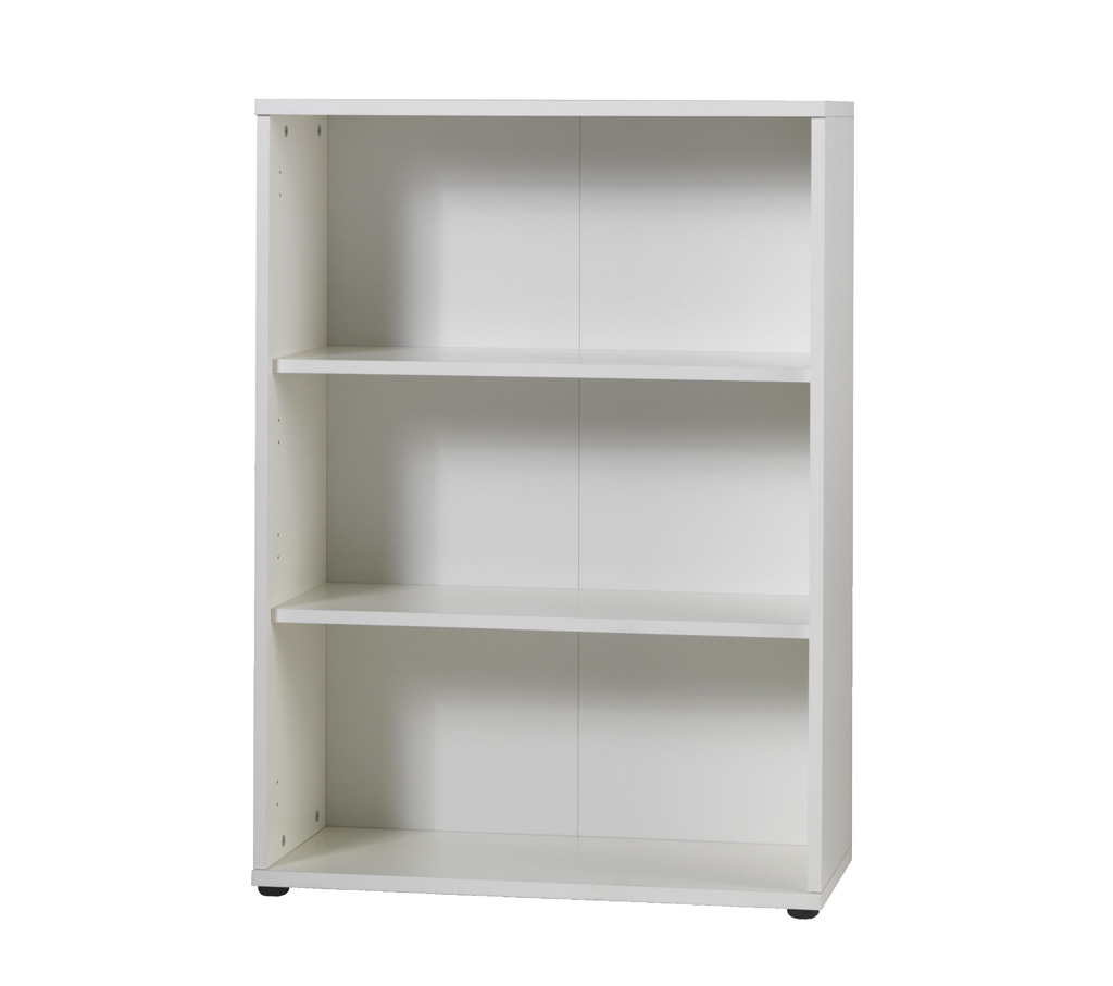 Mura white 2 Shelf bookcase