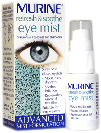 murine Refresh and Soothe Eye Mist 15ml