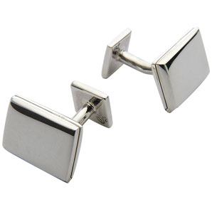 Ward Silver Locket Cufflinks