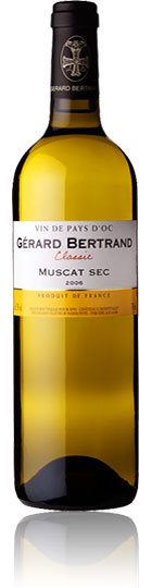 Muscat Sec 2007 Gandeacute;rard Bertrand, Vin de Pays dand#39;Oc (75cl)