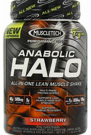 Muscle Tech MuscleTech 1.1kg Anabolic Halo Performance Series Strawberry