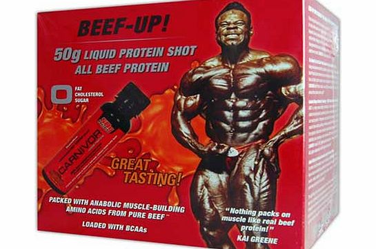 MuscleMeds Pack of 12 Orange Liquid Protein Shots