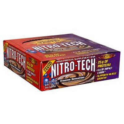 Nitro-Tech Protein Bars (MU33 - Choc Chip (12 bars))