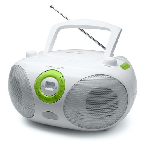 Muse M-25RDW Portable Stereo ( CD Player,MP3 Playback )