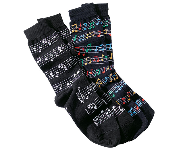 Coloured Noted Socks