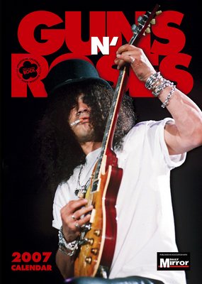 Music Guns and Roses 2006 Calendar