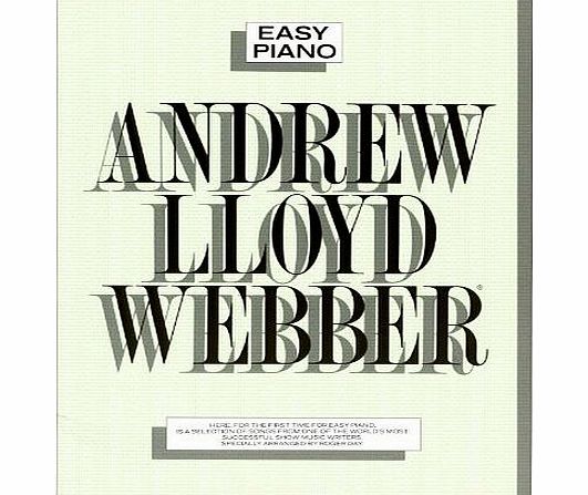 Music Sales Andrew Lloyd Webber: Easy Piano (Music)
