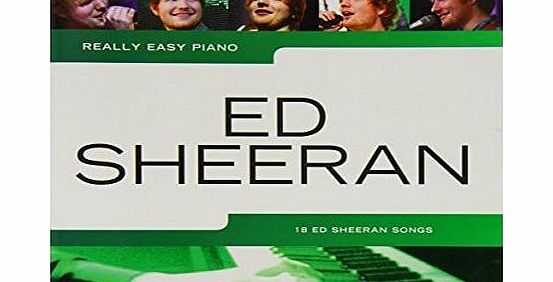 Music Sales Really Easy Piano Ed Sheeran Book