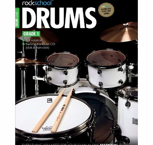 Music Sales Rockschool Drums - Grade 1 (2012-2018)
