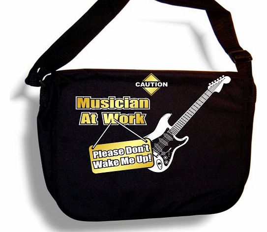 Electric Guitar Dont Wake Me - Sheet Music Accessory Bag MusicaliTee