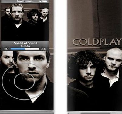 MusicSkins Coldplay - Photo for Apple iPod nano (4th Generation)
