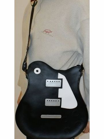 Musicwear Electric Guitar Case Musical Accessories Style Shoulder Bag (black)