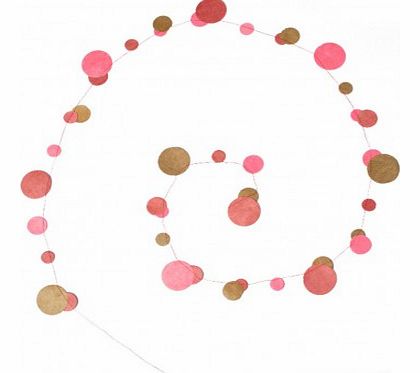Muskhane Bubble garland - Pink `One size
