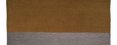 Muskhane Potala felt carpet - Hazelnut and grey `One size