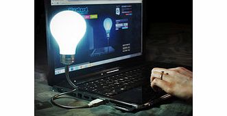 Mustard Bright Idea USB-powered laptop light