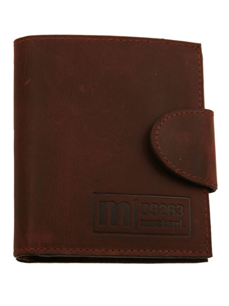 Mustard Brown Wooster Leather Wallet