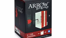 Set of two Arrow magnetic bookends