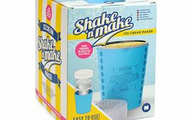 Mustard Shake n Make plastic ice cream maker