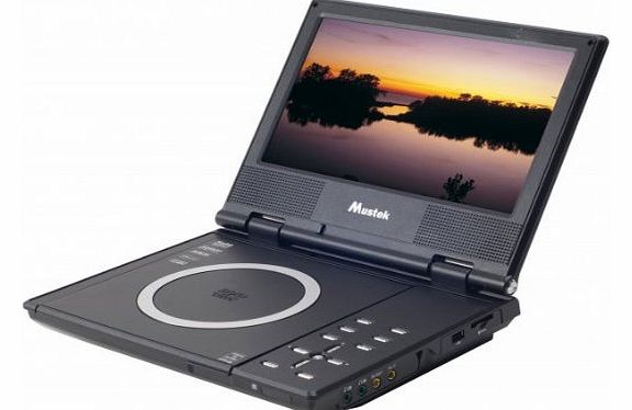 Mustek MVP850E 8.5`` Portable DVD Player w/ USB 