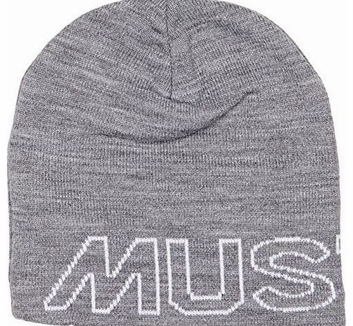 Musto Unisex Evo Slouch Beanie Hat, Grey Marl, One Size