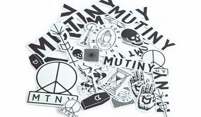 Mutiny Assorted Sticker Pack