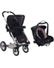 Mutsy 4 Rider light Stroller - New Cargo Black
